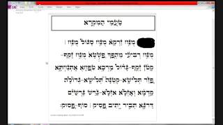 Practicing Torah Trope [upl. by Gasparo]