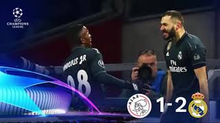 AJAX 1  2 REAL MADRID  REAL MADRID INMORTAL  PARTIDO COMPLETO [upl. by Dennie]