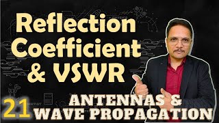 Reflection Coefficient and VSWR of Antenna  Antenna Parameters  Engineering Funda [upl. by Norvol]