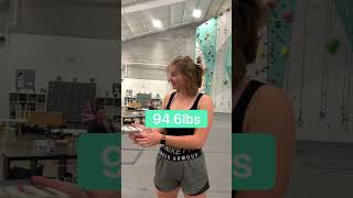 Grip Strength test of rock climbers Part 1 gripstrength dynamometer rockclimber climbinggym [upl. by Noral]