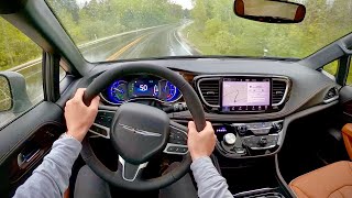 2022 Chrysler Pacifica Hybrid Pinnacle PHEV  POV First Impressions [upl. by Curt739]