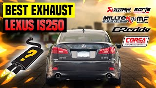 Lexus IS250 Exhaust Sound 🔥 StockModsReviewMagnaflowGreddyMeganApexiTanabeHKSCompilation [upl. by Angelle]