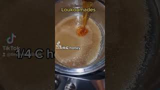 Easy Loukoumades Honey Puff Greek Donuts Recipe [upl. by Olinde]