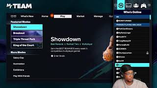 NBA 2K25 MYTEAM 5 GAME STREAK  SHOWDOWN RUNS [upl. by Myke]