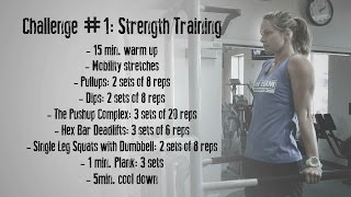 Jessie Diggins Strength Training Challenge [upl. by Anelim540]