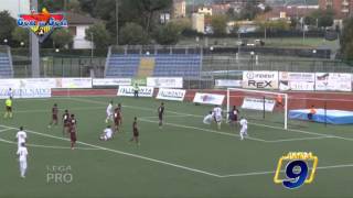 Pontedera  Benevento 31  Highlights e Goal  Pro 1B 29092013  Senza Commento [upl. by Ym308]