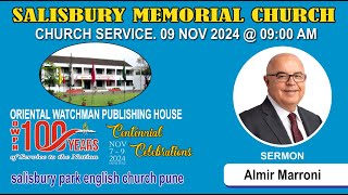 CHURCH SERVICE LIVE  100 YEARS OF ORIENTAL WATCHMAN PUBLISHING HOUSE  NOVEMBER 09 2024 [upl. by Bogoch]