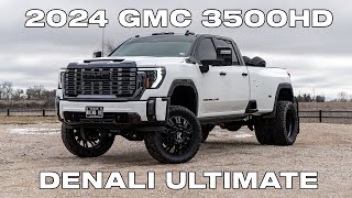 We built this 2024 GMC 3500HD Denali Ultimate for a customer 6quot lift 37s on 24’s [upl. by Reich]