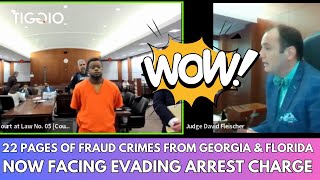 Wanted Fugitive EXPOSED With 22 Pages Of FRAUD Crimes From Georgia And Florida [upl. by Laflam]