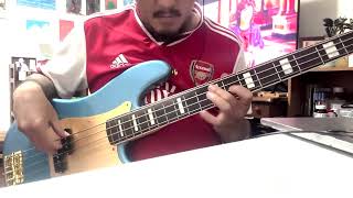 Re Arrganged Limp BizkitBass Cover basscover pbass numetal limpbizkit [upl. by Idok]