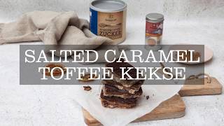 Salted Caramel Toffee Kekse  SONNENTOR [upl. by Llesram876]