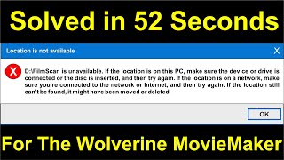 FilmScan is unavailable for Wolverine MovieMaker scanner fix Fixed Solved Answered [upl. by Elokin]