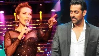 Iulia Vantur PERFORMS On Salmans Songs At Sandeep Khosla Show [upl. by Nodababus384]