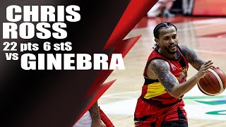 Chris Ross Full Highlights 22 pts vs Brgy Ginebra  12152023 [upl. by Narih]