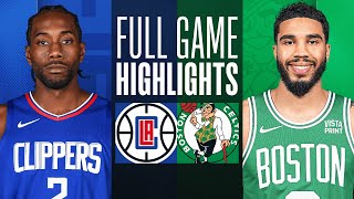 CLIPPERS at CELTICS  FULL GAME HIGHLIGHTS  January 27 2024 [upl. by Arta838]