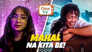 SINGING TO STRANGERS ON OMETV  BEST REACTION MAHAL NA KITA BE🥰 [upl. by Hock]