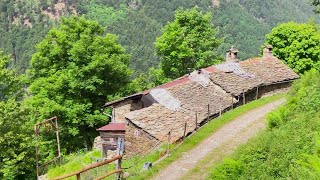 Sfalcio lerba  Demolisco e Scavo la Stalla  Orto  Natura  Tranquillità  Restauro la baita n47 [upl. by Ursola738]