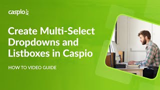 Creating MultiSelect Dropdowns and Listboxes in Caspio [upl. by Faunie550]