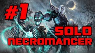 Divinity Original Sin 2 Necromancer solo Houndmaster Kniles High Judge Honour Mode  Part 1 [upl. by Harmon]