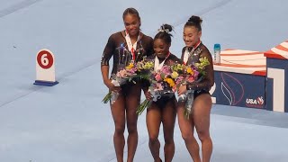 Podium Ceremony  2023 Allaround Final  2023 US Championships [upl. by Prudence]