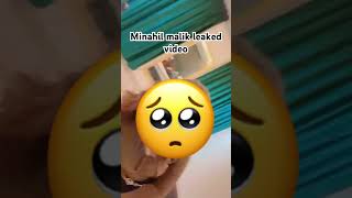 Minahil malik TikToker video leaked viralvideo duet funnyclips youtubeshort 1million [upl. by Antoinette]