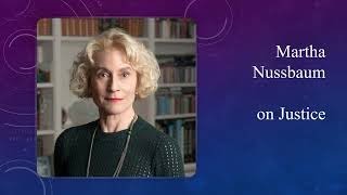 Martha Nussbaum Social Contract amp Capabilities λόγος 100 [upl. by Kress]