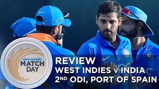 Ganga WI batsmen failed to seize the crucial moments  WI v IND 2nd ODI review [upl. by Daniala363]