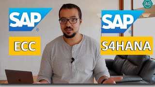 Whats the difference between SAP ECC and SAP S4HANA [upl. by Christina]