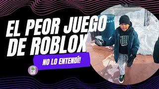 El peor juego de Roblox [upl. by Aicemed789]