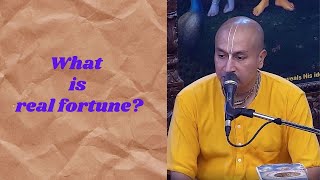 11th June 23  HG Gauranga Prabhu  What is real fortune  ISKCON Chowpatty [upl. by Llehsal470]