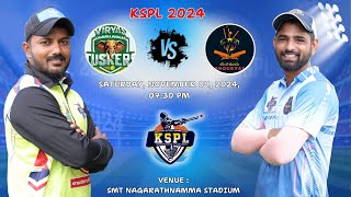 KSPL  2024  BENGALURU SHOURYAS VS CHAMARAJANAGARA TUSKERS  MATCH  16 [upl. by Nert]