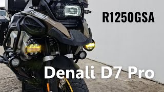 WorkShop Series  Denali D7 Pro  R1250GS Adventure [upl. by Eenot]