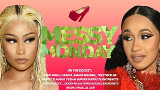 DRAMA ALERT   NICKI MINAJ VS CARDI B QUEEN VS CHRIS  MESSY MONDAY [upl. by Joye]