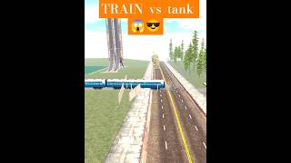 TRAIN IN TANK 😱INDIANBIKESDRIVING3DGAMS SHORTS [upl. by Taryn348]