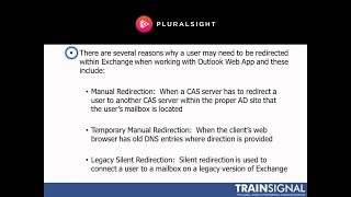 Pluralsight Webinar Best New Features in Exchange 2010 SP2 [upl. by Rokach999]