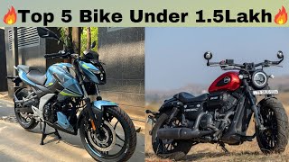 Top 5 Bikes Under 15 Lakh in India On Road🔥🔥🔥Best Bike Under 15 Lakh [upl. by Cyprus986]