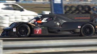 Penske Acura DPi Testing at Sebring [upl. by Yseulta687]