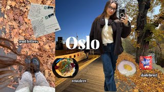 5 DAYS IN OSLO NORWAY VLOG💙  budget travelling street food cycling balanced Norwegian lifestyle [upl. by Airetas179]