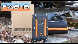 Test Booster et batterie nomade SUAOKI CSJ02 étanche et antichoc [upl. by Gesner]