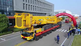 XCA3000 The Most Powerful Wheeled Crane in the World [upl. by Malorie582]