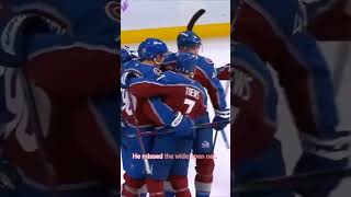 Lehkonen misses the empty net but scores a deflection right after nhl nhlhighlights avalanche [upl. by Pritchard]