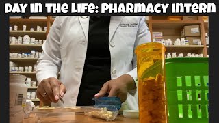 Day in the Life of a Pharmacy Intern Technician  ASMR segment  Retail Setting  IPPE Rotation [upl. by Estren530]