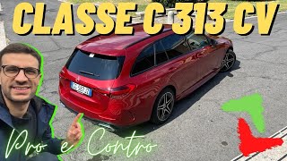 Perché comprare la Mercedes Classe C300E da 313 CV  PRO 🟢 e CONTRO ❌ dal Test Drive [upl. by Rust420]