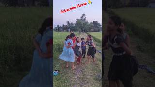 Bristi Pore Tapur Tupur l Paye Diye Sonar Nupur ☔ shorts groupdance familyactivity bengali song [upl. by Neemsay888]