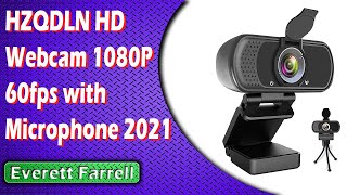 HZQDLN HD Webcam 1080P 60fps with Microphone 2021 [upl. by Nevaj]