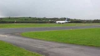 Thomson Boeing 757 departing Kerry Airport [upl. by Imoian]