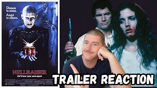 Hellraiser 1987 Trailer Reaction  Classic Horror Trailers [upl. by Cavan]