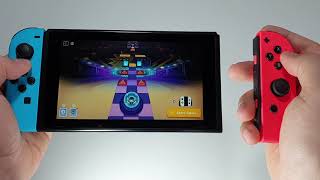 Rolling Sky Nintendo Switch handheld gameplay [upl. by Lynnett]