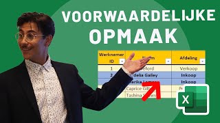 Voorwaardelijke opmaak in Excel [upl. by Cirtap]