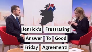 Robert Jenrick Finally Asked About ECHR And Good Friday Agreement [upl. by Arvind]